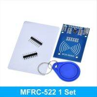 FRZ59 RC522สี่เหลี่ยมไร้สาย RFID ชุดที่สมบูรณ์40มม. (1.57in)× 60มม. (2.36in) RFID-RC522เครื่องอ่านนักเขียน SPI โมดูล MFRC-522บอร์ด IC อ่านคีย์ SPI