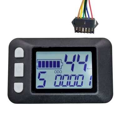 P9 LCD Display Dashboard LCD Screen 24V 36V 48V 60V Electric Bike Meter for Electric Scooter LCD Display