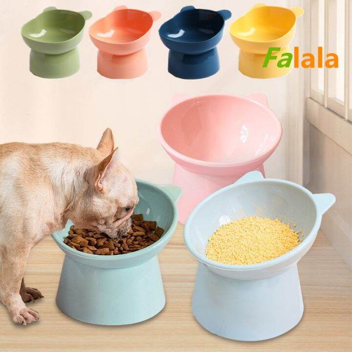 Pet Food Bowl Tilt High Bottom Neck Protector AntiChoking Dog And Cat Water Bowl AntiDumping