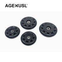 AGEKUSL จักรยาน Easywheel Easy ล้อลูกกลิ้ง1คู่58/46มม.สำหรับ Brompton Pikes 3 Sixty United Trifold พับจักรยาน