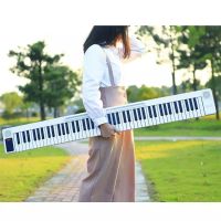 ⚡พร้อมส่ง⚡เปียโนแบบพกพา88คีย์ ?Wersi Electronic piano 88 keys? เปียโนดิจิตอลมัลติฟังก์ชั่นอิเล็กทรอนิกส์ แบบพับได้ UltraบางMultifunction88 keys มี128