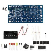 ชุดอิเล็กทรอนิกส์ DIY โมดูลรับสัญญาณไร้สายวิทยุเอฟเอ็มสเตอริโอ PCB 76MHz-108MHz DC 1.8V-3.6V