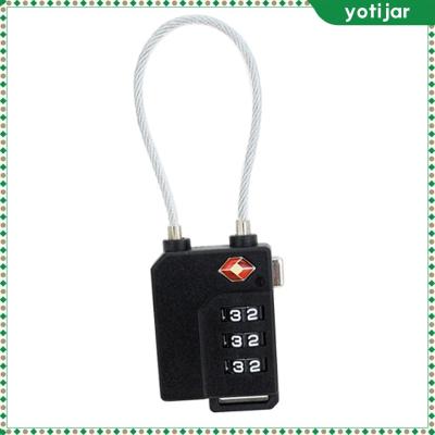Yotigar TSA ล็อกกุญแจคล้องแบบรหัสรหัสผ่านสำหรับยิมและกระเป๋าเสื้อผ้ากระเป๋าเดินทางล็อคเกอร์โรงเรียน