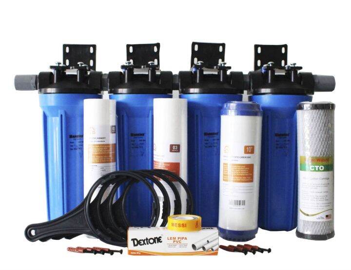 Filter Air Sumur / Filter Air Berlumpur / Keruh Paket Filter GM 4 SSGC