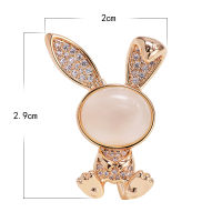 Rabbit autumn and winter anti light buckle high-end new tide pin accessories Brooch