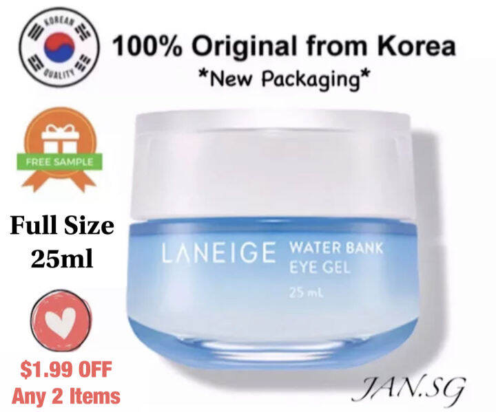 ️Eye Gel ️ *2024 EXPIRY STOCKS* Laneige Water Bank Eye Gel 25ml For