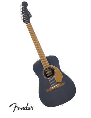 Fender Malibu Player ปี 2021 กีตาร์โปร่งไฟฟ้า 39 นิ้ว ไม้ท็อปโซลิดสปรูซ/มะฮอกกานี ปิ๊กอัพ Fishman
