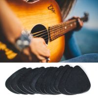 10 Pieces Musical Accessories Black Celluloid 0.5mm Guitar Picks Plectrums Guitar Playing Training Tools Musical Instruments