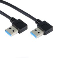 [ร้อน] CY USB ประเภท3.0-90องศามุมขวามุมไปขวาสายสำหรับข้อมูลคอมพิวเตอร์ฮาร์ดดิสก์