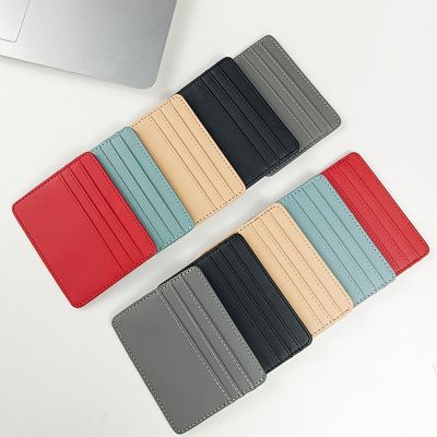 Card Holder Slim Bank Credit Card ID Cards Coin Pouch Case Bag Wallet Organizer Women Men Thin Business Card Wallet