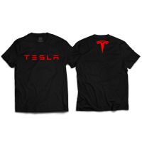 เสื้อยืดพรีเมี่ยม เสื้อซิ่ง TESLA งานสกรีนพรีเมี่ยม ใส่สบายไม่ร้อน เสื้อยืด เสื้อยืดผ้าฝ้าย