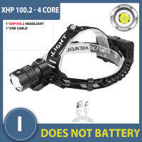 P199 LED Headlamp 16CORE With COB Powerful Headlight USB Rechargeable Outdoor Waterproof Zoom Head Flashlight Use 18650 Battery