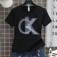 CK-SHORT เสื้อยืดพิมพ์ลายขายดีมีไซส์มีสีครบ