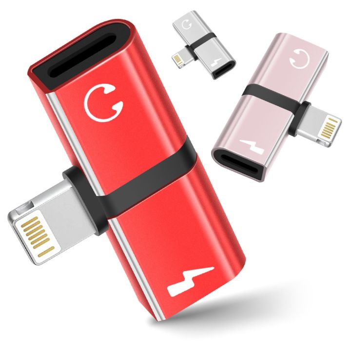 3-5mmaux-แจ็คหูฟังอะแดปเตอร์ไอโฟน-usb-c-กับอะแดปเตอร์ให้แสงสว่างเป็นไฟคู่สำหรับ-iphone-13-12-x-xs-7-8-11-plus