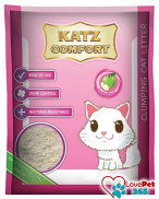 Cát vệ sinh cho mèo Katz Comfort, cát mèo, cát khử mùi hôi cao cấp 5L