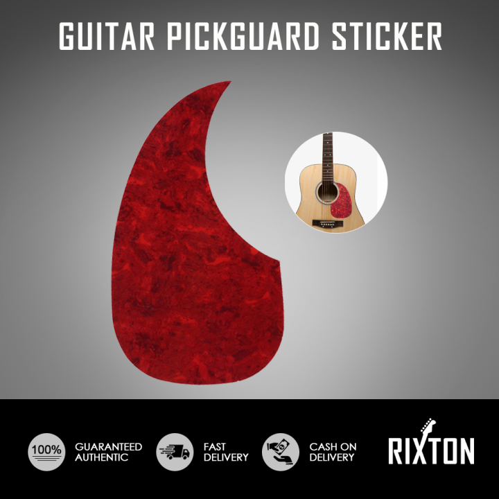 1Pc Folk Acoustic Guitar Pickguard Selfadhesive Pick Guard Sticker For