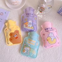 Kawaii Hot Water Bottles Mini Plush Hot Water Bag Reusable Winter Hand Warmer Portable Warm Water Bags Student Warming Artifact