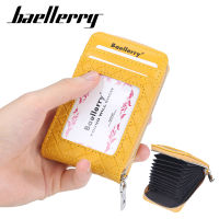 Baellerry Womens Short Wallet Card Holder Multi-Functional Fashion New Zipper Key Change In Stock Wholesale