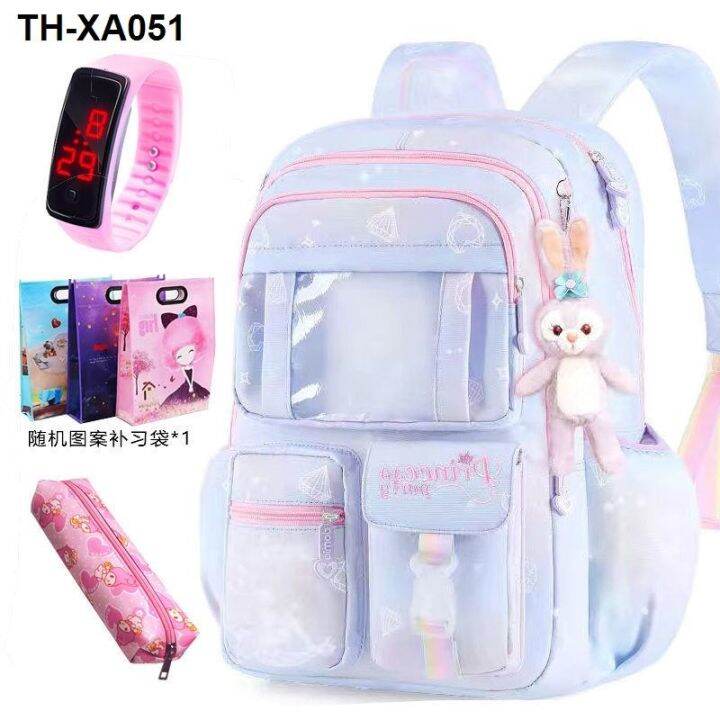 new-primary-school-students-schoolbags-for-grades-one-two-to-six-large-capacity-girls-cute-high-value-junior-high-backpacks