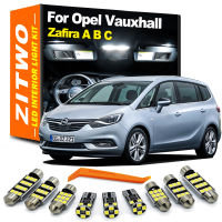 ZITWO LED ภายในโดมแผนที่หลอดไฟสำหรับ Opel Vauxhall Zafira A B C 1999- 2008 2010- 2014 2015 2016 2017 2018 Canbus