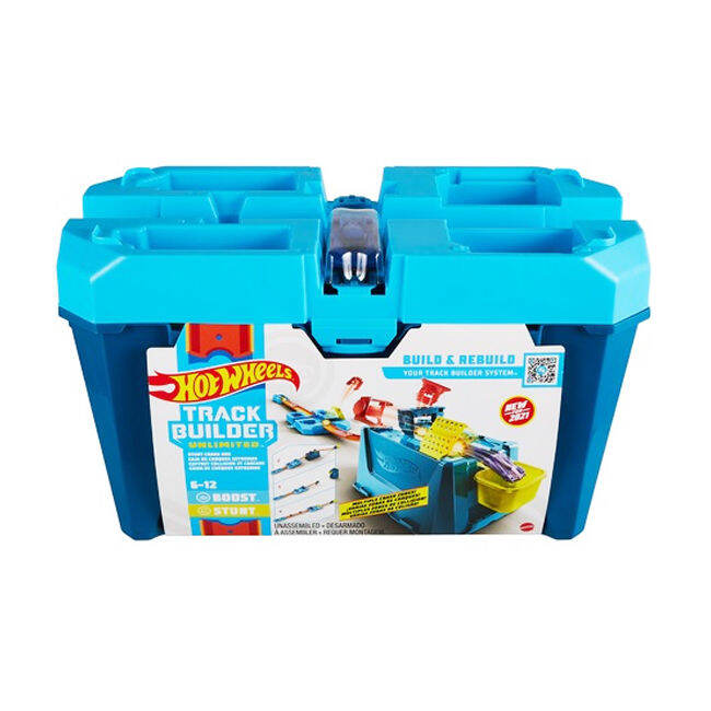 Hot Wheels Track Builder Unlimited Stunt Crash Box (FLK89) Lazada