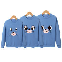 Family Matching Clothing Mother Daughter Clothes Family Look Father Son Sweater Sets Long Sleeve T-shirts Couple Clothes