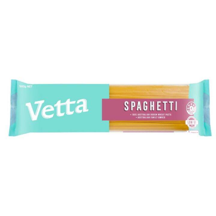 PASTA Vetta Low GI Spaghetti 500g RATATOO GROCER Lazada
