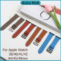 สำหรับ iwatch 1 2 3 4 5 6 7 se สายนาฬิกาหนัง 41 45 มม. 44 มม. 40 มม. 38 มม. 42 มม. 44 มม.49mm