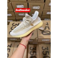 Original Yezy B00st 350 V2 "ธรรมชาติ" รองเท้าลำลองรองเท้าวิ่งกีฬาวิ่งจ๊อกกิ้ง Walk Shoes