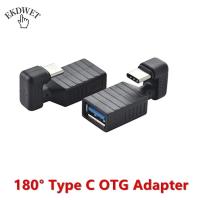 EKDWET ตัวแปลง USB แบบพกพาได้ อะแดปเตอร์ Type-C อะแดปเตอร์ชาร์จ อะแดปเตอร์ชาร์จ การแปลงการชาร์จ 3.0ยูเอสบีตัวเมีย พิมพ์ C เป็น USB 3.0 อะแดปเตอร์ต่อ OTG อะแดปเตอร์ Type-C