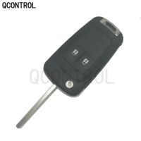 Qcontrol 2/3/4ปุ่ม433กุญแจรีโมตรถ Mhz Diy สำหรับ Opel/vauxhall สำหรับ Corsa E Astra J Insignia Zafira C 2009-