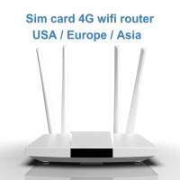 LC112 4G lte cpe SIM card wifi router 300m CAT4 32 users RJ45 WAN LAN indoor wireless modem Hotspot dongle