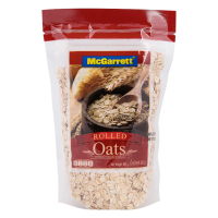 แม็กกาแรต แผ่นข้าวโอ๊ตอบ 400 กรัม - Rolled Oats 400g McGarrett brand