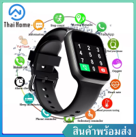 Thai home ใหม่ล่าสุด Smart Watch T500 Series5/watch5 เปลี่ยนรูปได้ รองรับภาษาไทย นาฬิกาอัจฉริยะโทรออก-รับสายได้ แจ้งเตือนข้อความ ฟังเพลงได้