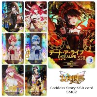 【YF】 Goddess Story 5M02 SSR card Rem Robin Anime characters Bronzing collection Game cards Childrens toys Christmas Birthday gifts