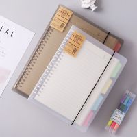 A4/A5/B5 Connell Binder Notebook Grid Book Error Book Blank Book Simplicity Notepad Removable Notebook Office SuppliesStationery Note Books Pads