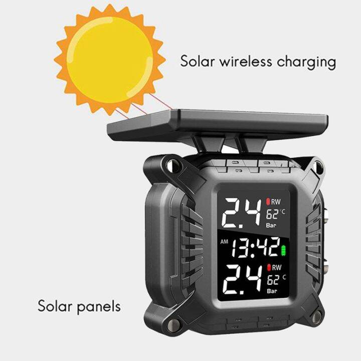 wireless-motorcycle-tpms-tire-pressure-monitoring-system-solar-external-sensor-temperature-monitor-water-proof