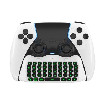 Wireless Mini Keypad Chatpad Gamepad Mount Mini Keyboard Wireless Chat Keyboard with Built-In Speaker Ergonomic Wireless Mini Keypad for PS5 cool