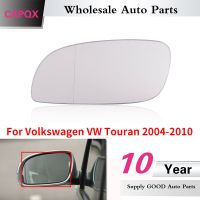 เลนส์กระจกกระจกมองหลัง CAPQX ให้ความร้อนสำหรับ VW Touran โฟล์คสวาเกน2004 2005 2006 2007 2008 2009แผ่นกระจกมองหลัง2010