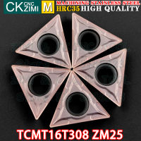 ZM25 TCMT 16T3 08 ZM25คาร์ไบด์แทรกภายนอกเปลี่ยนแทรกเครื่องมือ TCMT CNC วิศวกรรมโลหะกลึงเครื่องมือตัด