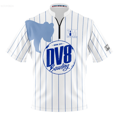 2023 New Fashion Summer DV8 DS Bowling Jersey - Design 2096-DV8 3D Polo shirt，Size:XS-6XL Contact seller for personalized customization of name and logo high-quality