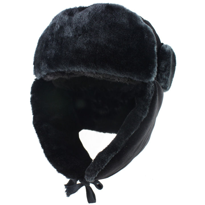 soviet-army-military-badge-russia-ushanka-bomber-hats-pilot-trapper-trooper-hat-winter-faux-rabbit-fur-earflap-men-snow-caps