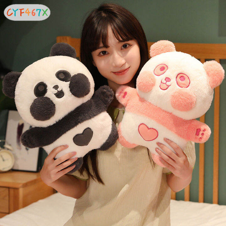cyf-ไส้นุ่มสบายตุ๊กตาหนานุ่มแพนด้าการ์ตูนน่ารักสำหรับวันวาเลนไทน์วันเกิดหมอนอิงของขวัญ