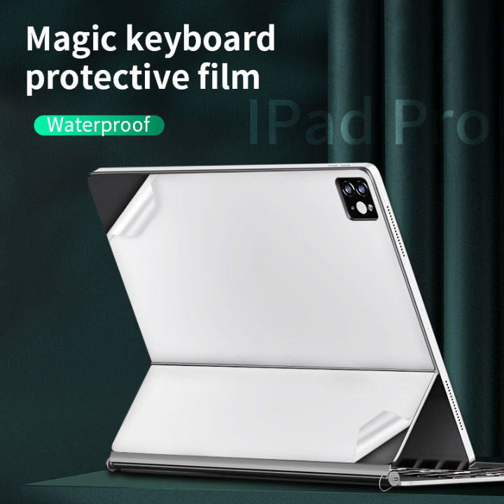 เหมาะสำหรับ-magic-keyboard-ฟิล์มสีบริสุทธิ์-2022-ipad-pro11-2021-ipad-12-9-นิ้วสติกเกอร์ผิวแป้นพิมพ์ป้องกัน-dliqnzmdjasfg