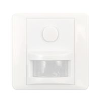 【CW】✗  AC220V light ON/OFF PIR infrared human body motion sensor adjustable Detector recessed in-wall mount induction