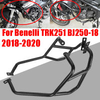 สำหรับ Benelli TRK251 TRK 251 BJ250-18 2018-2020อุปกรณ์เสริมรถจักรยานยนต์ Upper Crash Bar Engine Guard กันชนกรอบ Falling Protector