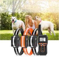 ZZOOI 800m LCD Dog Training Collar/Remote Control Pet Bark Stopper Dog Waterproof Electric Training Collars With Beep/Shock