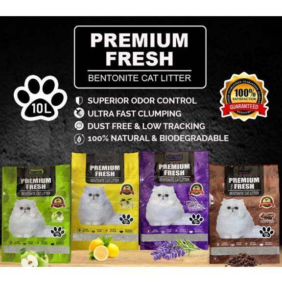 Premium Fresh Bentonite Cat Litter Lazada PH