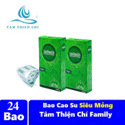 HCMCombo 24 chiếc - Bao cao su Tâm Thiện Chí Family gia đình