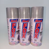 สีสเปรย์ เรดฟ็อกซ์ RED FOX รองพื้น #68 (266) Primer Gray 1กระป๋อง 400ซีซี ของแท้ สีสวยสด สินค้าคุณภาพ (MS_Parts Online.)